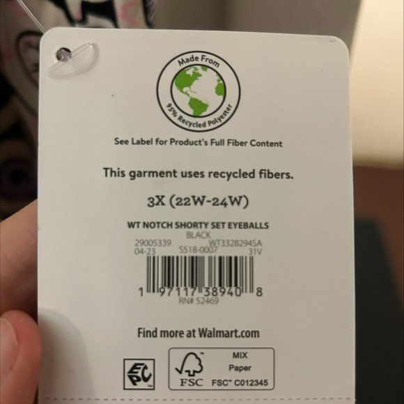 Tik Tok Halloween Eyeball Pajama Set - Picture 7 of 7